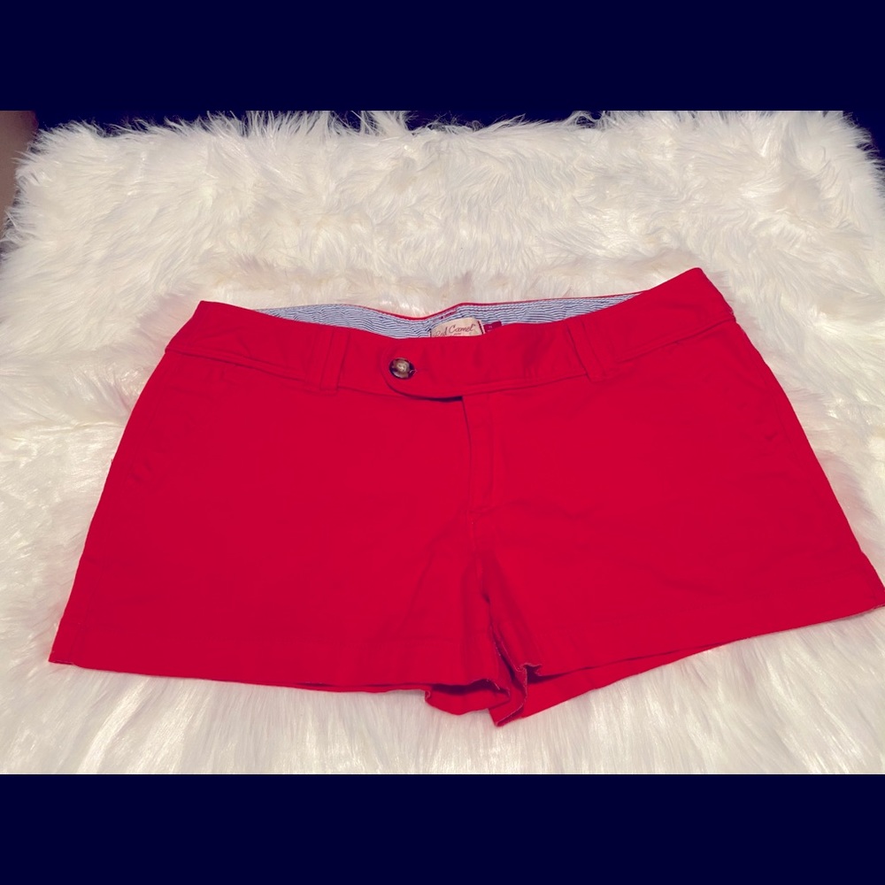Red Camel Coral Shorts